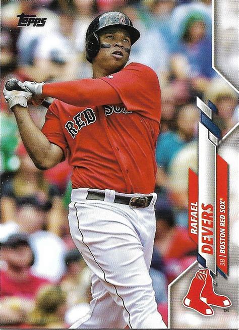 Rafael Devers 2020 Topps 314 Boston Red Sox Baseball Card