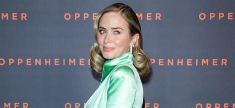 Emily Blunt Reveals Shes Taking A Break From Acting Over Its Emotional