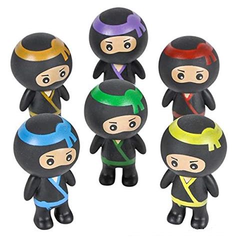 Srenta 2 Mini Ninja Warriors Fighters Figures Mini Ninja Buddies Fun