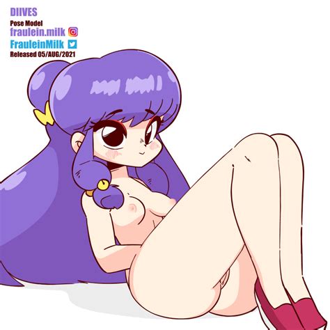 Rule 34 1girls Animated Ass Big Bun Blush Breasts Cute Diives Female Female Only Nude Purple