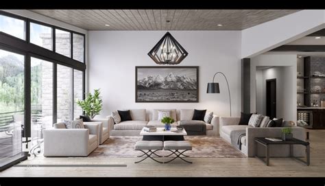 Living Room Interior 3d Visuals