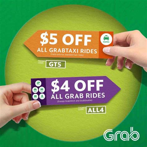 Now, you can grab the best price foods from your favorite restaurant and apply. Grab SG $5 Off GrabTaxi Rides GT5 & $4 Off Grab Rides ALL4 ...