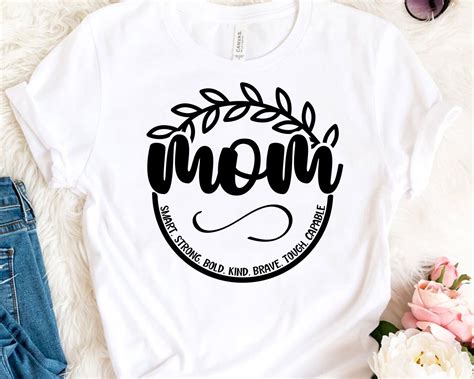 Mom Svg Mothers Day Svg Mama Shirt Svg Inspirational Etsy