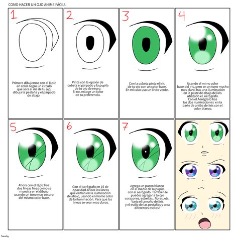 Como Dibujar Ojos Anime Facil Aprende A Dibujar Ojos Anime Paso A Paso Con Este Sencillo Tutorial