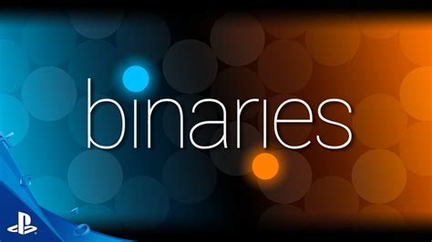 Binaries Gameplay Trailer Ps4 Youtube