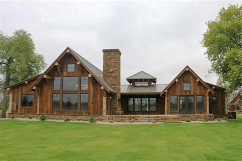 Rustic Mountain Ranch House Plan