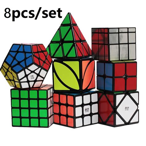 Gem 2x2 3x3 4x4 5x5 Magnetic Speed Magic Cube Twist Puzzle Stickerless