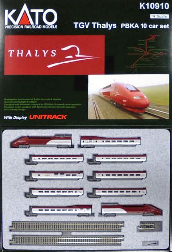 1160 Tgv Thalys Pbka 10 Car Set With Display Unitrack 10 Sets