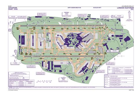 Airport Taxiway Map