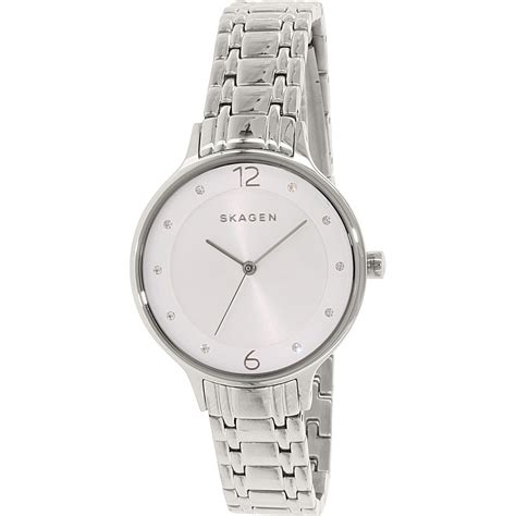 Skagen Womens Anita Skw2320 Silver Stainless Steel Plated Japanese