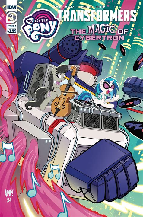 My Little Pony The Transformers Ii 3 Tony Fleecs Cover Fresh Comics