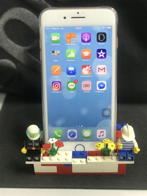 Iphone Stand From Lego Legos Iphone Stand Lego
