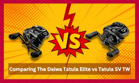 Daiwa Tatula Elite Vs Tatula Sv Tw Major Distinctions Funcfish