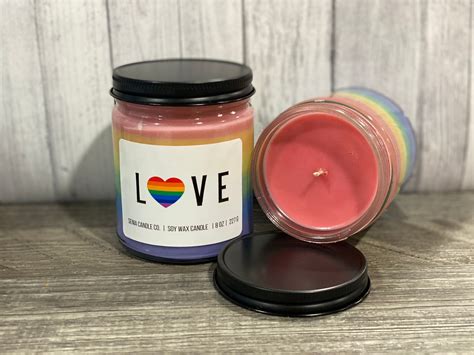 Love Candle Etsy