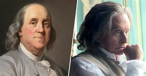 Michael Douglas Transforms Into Benjamin Franklin For New Drama Show