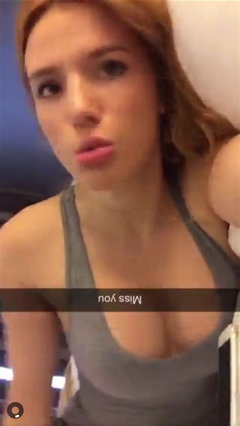 Bella Thorne Snapchat Bed