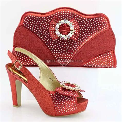 Ab7740 Fashion High Heel Italian Shoes And Matching Clutch Bag In Good Quality Buy Shoes And