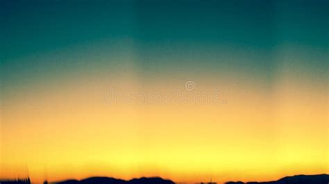 Sunset Fade With Silhouette Stock Image Image Of Beautiful Outdoors