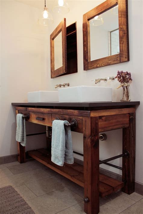 Bathroom vanities offer you the storage space you need to make the organization and accessibility of your morning routine essentials a breeze. Custom Made Bathroom Vanity by Old Hat Workshop ...