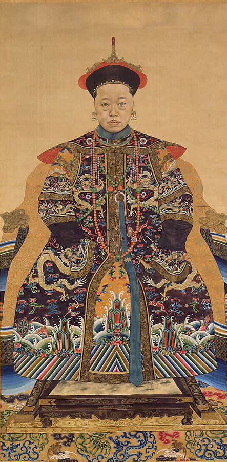 Imperial Portrait China Qing Dynasty 16441911 The Metropolitan