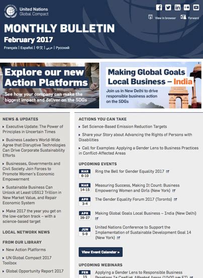 Последние твиты от bulletin.net (@bulletinnet). UN Global Compact Bulletin (February 2017)