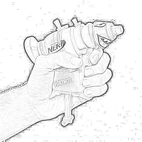 Fortnite marshmello fortnite event coloring pages free printable. Coloring Pages: Nerf Fortnite Blasters Coloring Pages Free ...