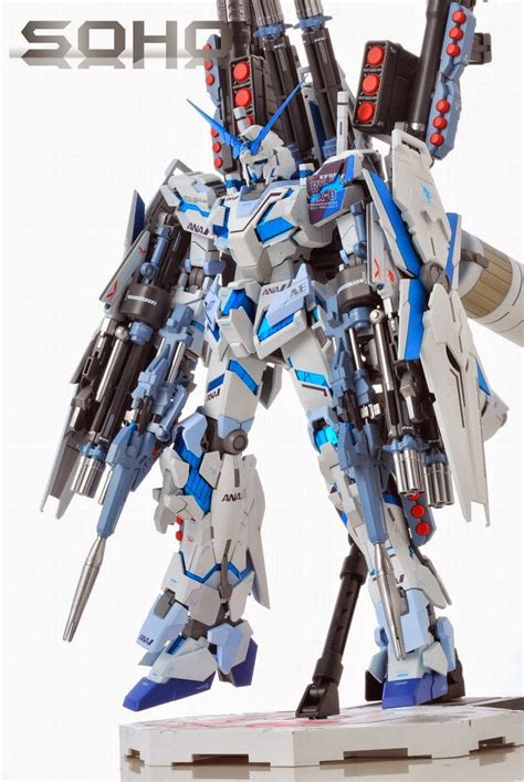 Gundam Guy Mg 1100 Full Armor Unicorn Gundam Ana Colors Painted Build