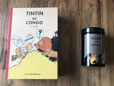Tintin Coffret Lithographie Tintin Au Congo Boîte à Catawiki