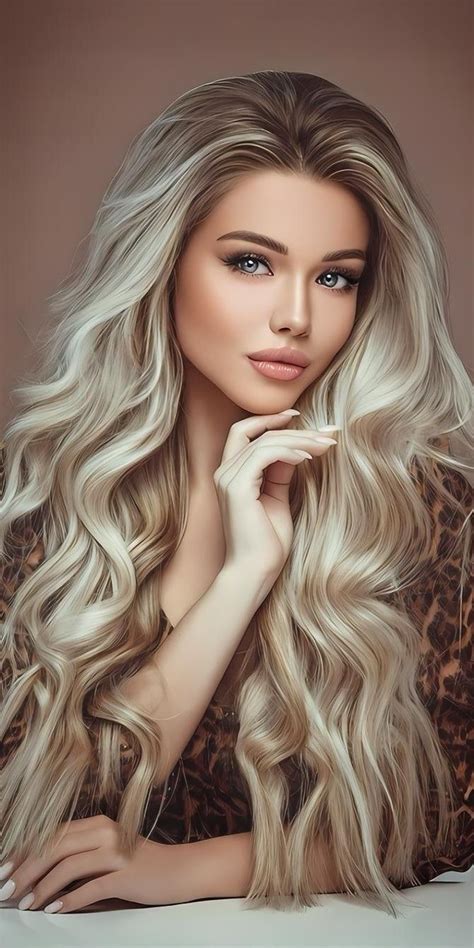 Beautiful Blonde Hair Gorgeous Girls Extremely Long Hair Attractive Eyes Love Your Hair