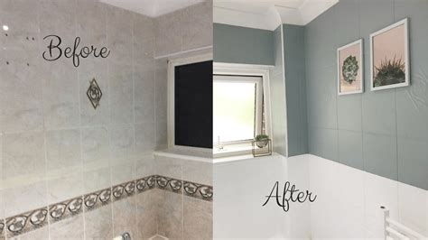 It's not a very good idea to use meter long, gigantic. Home Decor 2019| DIY Bathroom Tile Paint| Simple, Easy and ...