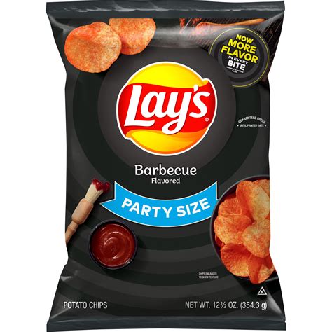 Lays Party Size Barbecue Flavored Potato Chips Smartlabel™