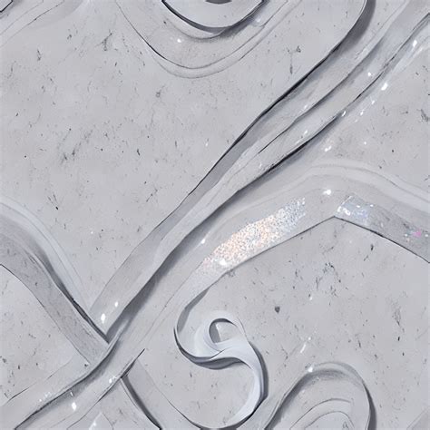 White Marble Stone Graphic With Holographic Ribbon · Creative Fabrica
