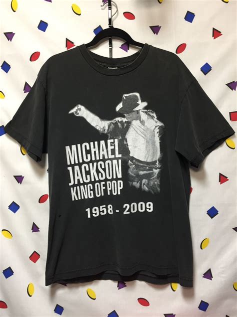 Michael Jackson King Of Pop Rest In Peace Lifetime Tshirt Boardwalk