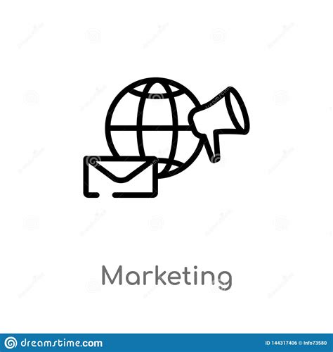 Marketing Icon Set Cartoon Vector 38375547