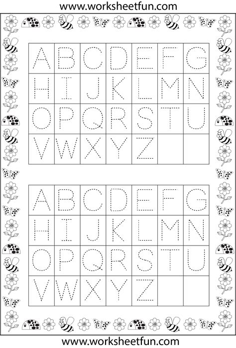Learning To Write Letters And Numbers Printable
