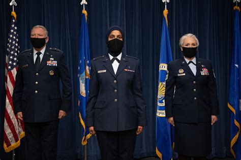 first female muslim chaplain graduates from air force chaplain corps college air university
