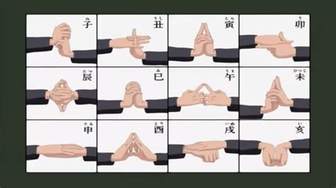 Naruto Hand Signs All Borutojul