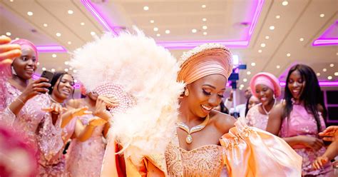 A British Nigerian Couple Gets Married In Joyful Dance