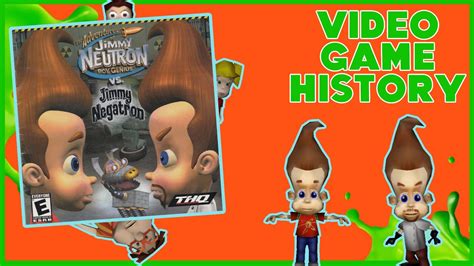 Jimmy Neutron Vs Jimmy Negatron Review Nickelodeon Video Game History