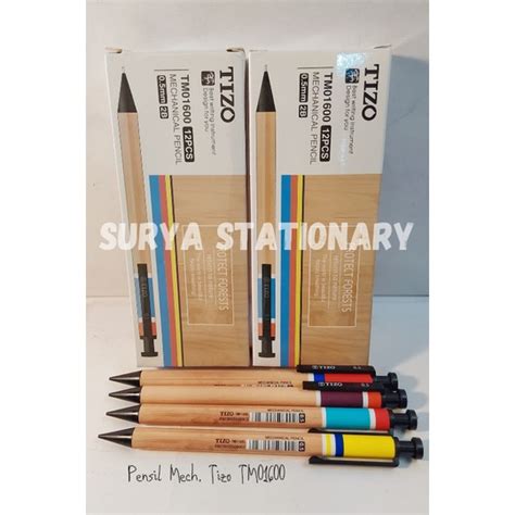 Jual Pcs Pensil Mekanik Tizo Tm01600 Mechanical Pencil Tizo Tm01600