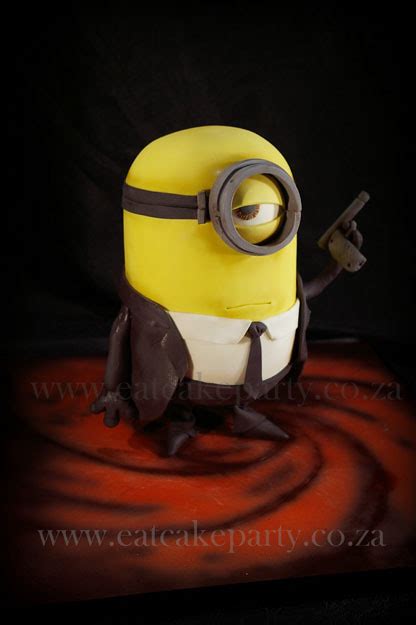 Minion 007 3d Cake This 3d Cake Stands 30 Cm Tall This Wa Flickr