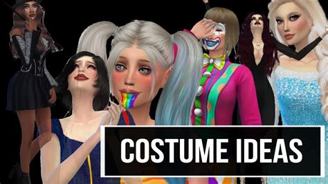 The Sims 4 Create A Sim Halloween Costumes Communauté Mcms