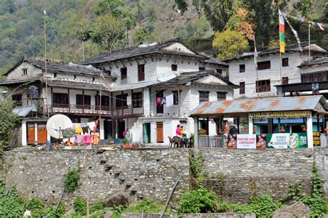 Annapurna Range Loop Trek To Poon Hill Nepal Day 1 Trek From