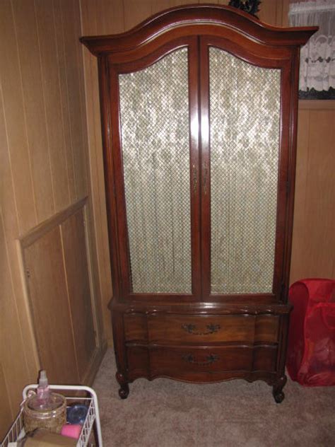 We carry only brand name top quality furniture. White Furniture Company Armoire antique appraisal ...