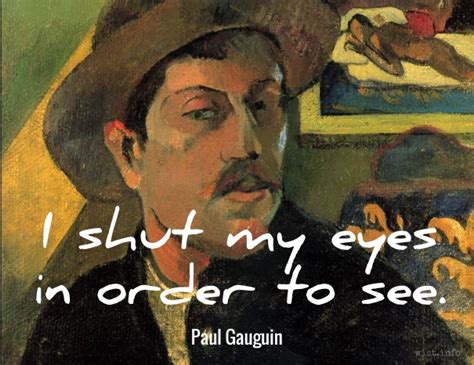 Attributed Gauguin Paul Wist Quotations