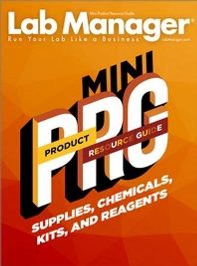 Magazine Issue July Supplies Chemicals Kits And Reagents Product Resource Guide