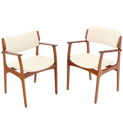 Buy mid century dining chairs and get the best deals at the lowest prices on ebay! Pair of Two Danish Mid-Century Modern Arm Dining Chairs ...