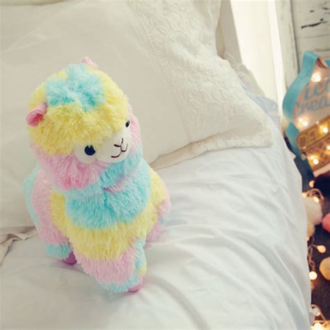 7 Rainbow Cute Alpacasso Kawaii Alpaca Llama Arpakasso Soft Plush Toy