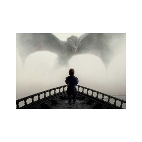 Tyrion Y Dragon Poster De Vidrio Game Of Thrones Bandua Wargames