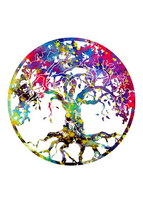 Tree Of Life Digital Art By Erzebet S Pixels